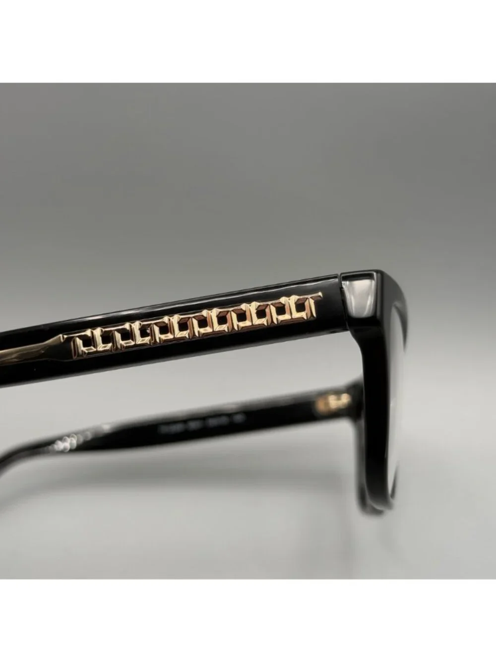Tiffany & Co. TF2249 8001 Eyeglasses Frame Black Gold Cat Eye Full Rim 52-16-140